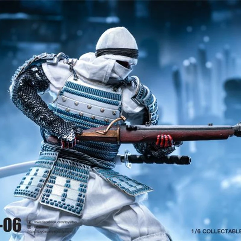 В наличии TOYSDAO 1/6 кукольный TD 06 белый Броня ниндзя спортивный костюм сплава Оружие