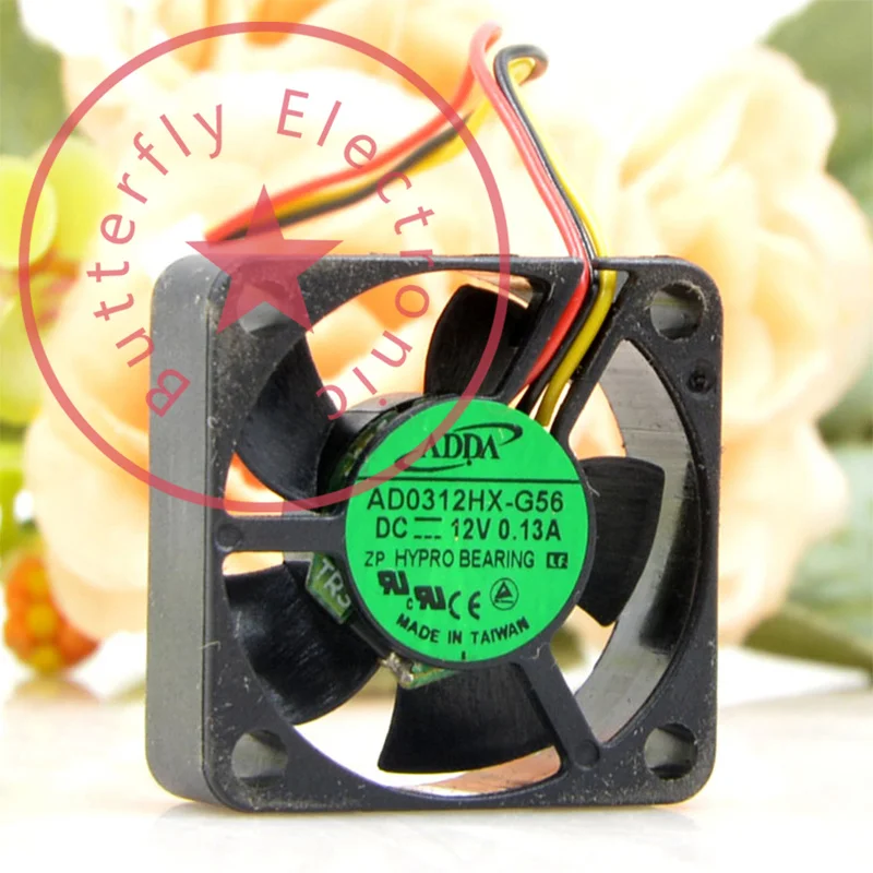 

Абсолютно новый оригинальный Φ 3010 DC 12V 0.13A охлаждающий вентилятор охлаждения 30*30*10 мм