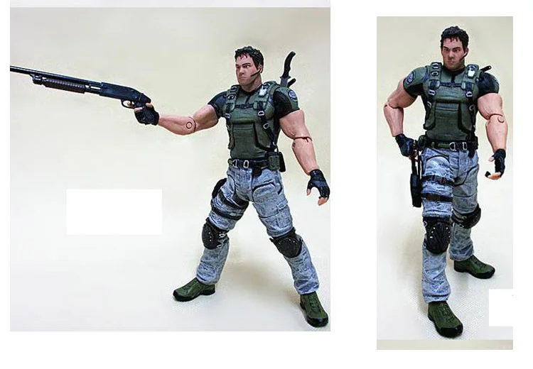 18 см 7 дюймов NECA персонаж Криса Редфилда фигурка ПВХ Коллекционная модель игрушки