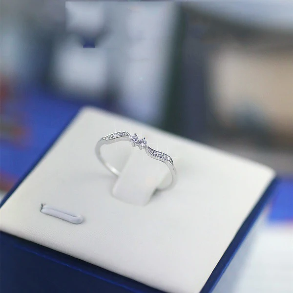 Новинка 2021 модное женское кольцо с листьями свадебные ювелирные изделия розовое