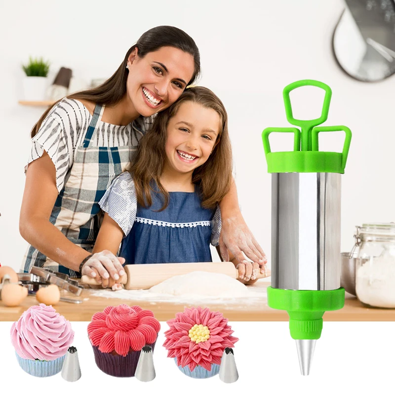 Шприц для глазирования торта со скребком шприцами | Дом и сад