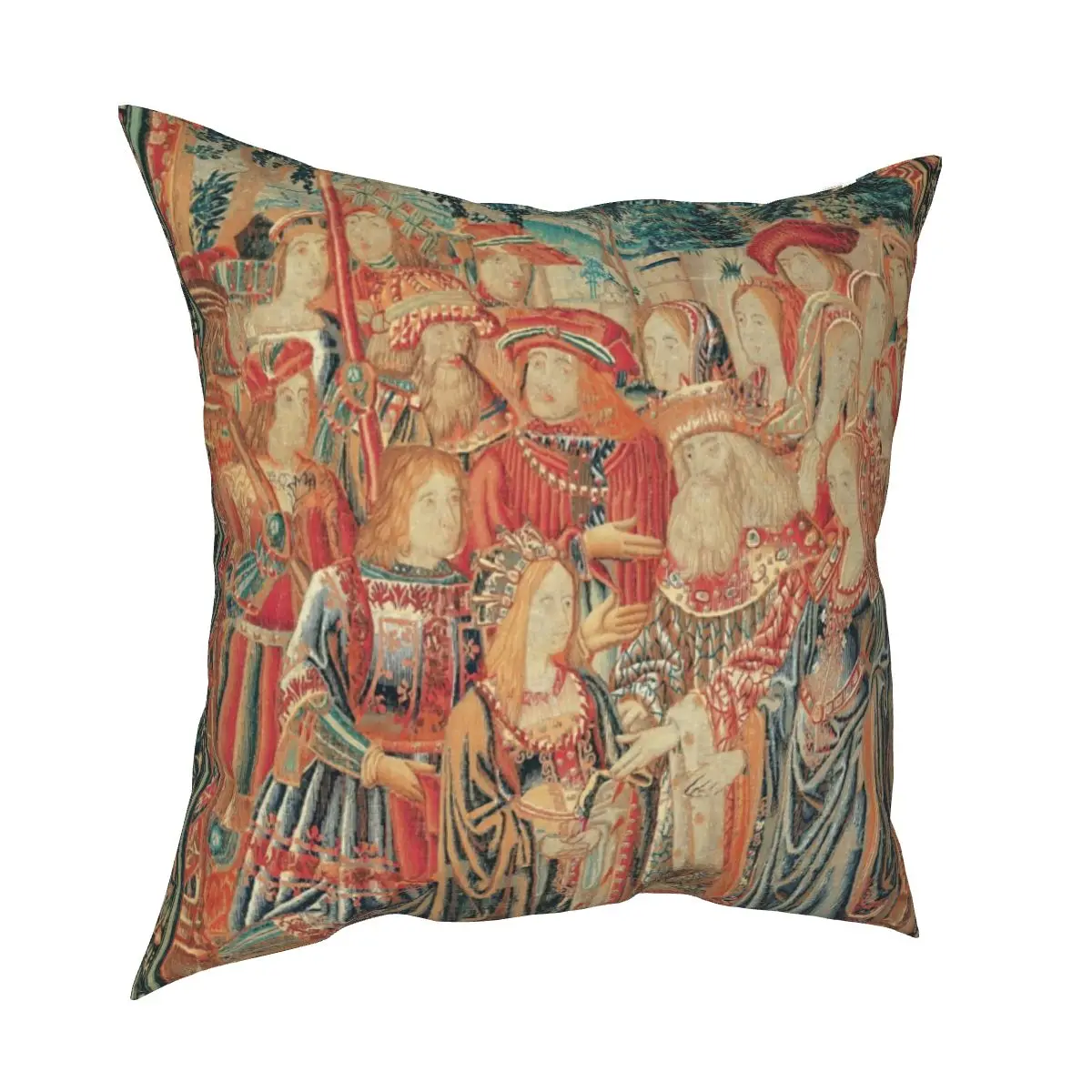 

Брюссель производитель подушки чехол s кроватка автомобиль Винтаж Aubusson французский антикварный телефон Подушка Чехол 40*40 см