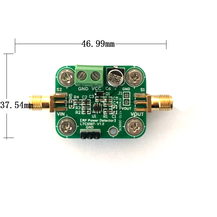 

LTC5507 Module RF Power Detection 100KHz to 1GHz -34DBM-14DBM RF Detector