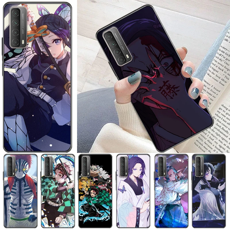 

Demon Slayer Agatsuma Zenitsu Kamado Nezuko Kamado Tanjirou Kimetsu No Yaiba Phone Case For Huawei P Smart Z 2019 2021 Cases