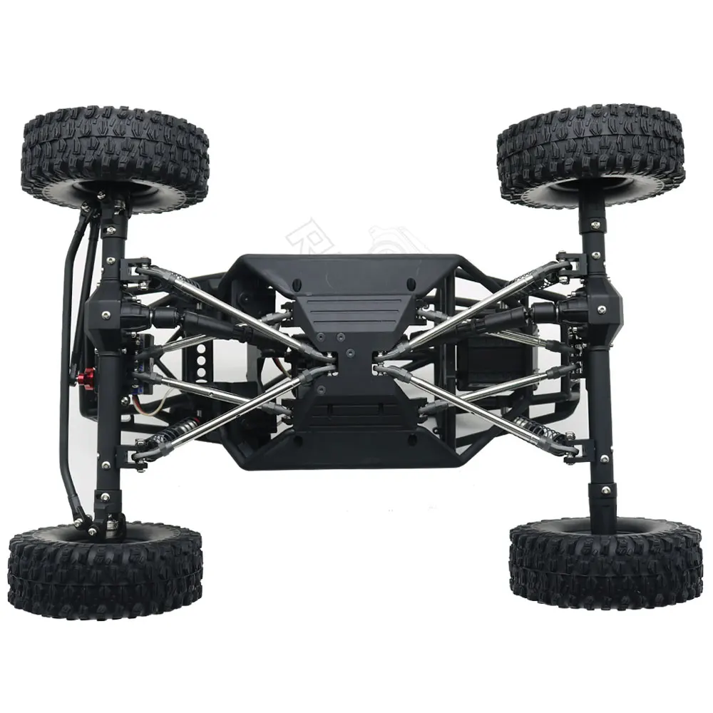 Eje delantero y trasero completo de aluminio en forma de diamante CNC, para 1/10 RC Crawler corredor de rocas Axial Wraith 90018 RR10 Capra 1,9 UTB-3