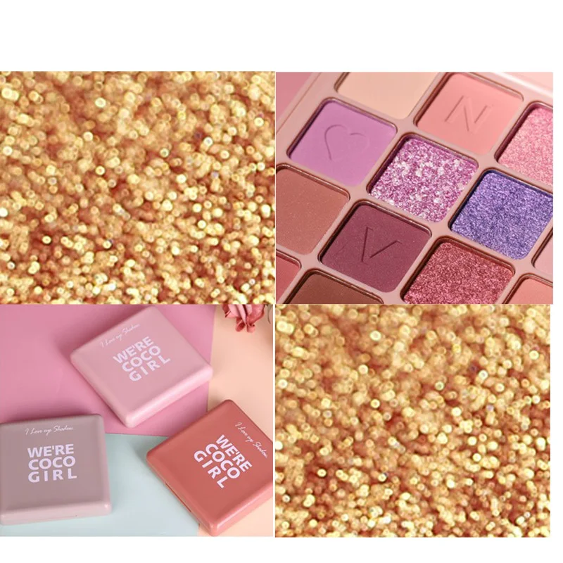 

Eyeshadow Palette Vibrant Beauty Matte and Shimmer Colourful Eyeshadow Palette For Girl Women HJL2019