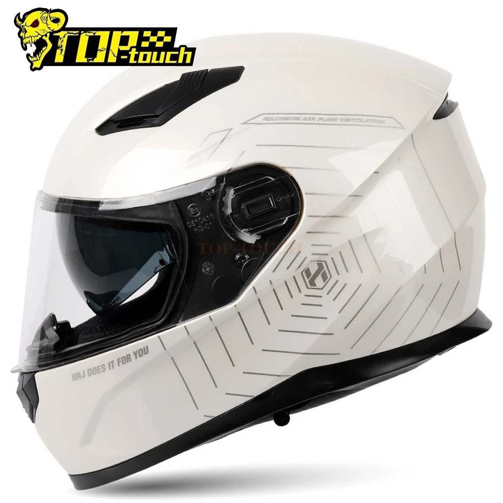 

HNJ Full Face Motorcycle Helmet Flip Up Casco Moto Capacete Motorbike Riding Modular Dual Casque Motocross Helmet For Adults