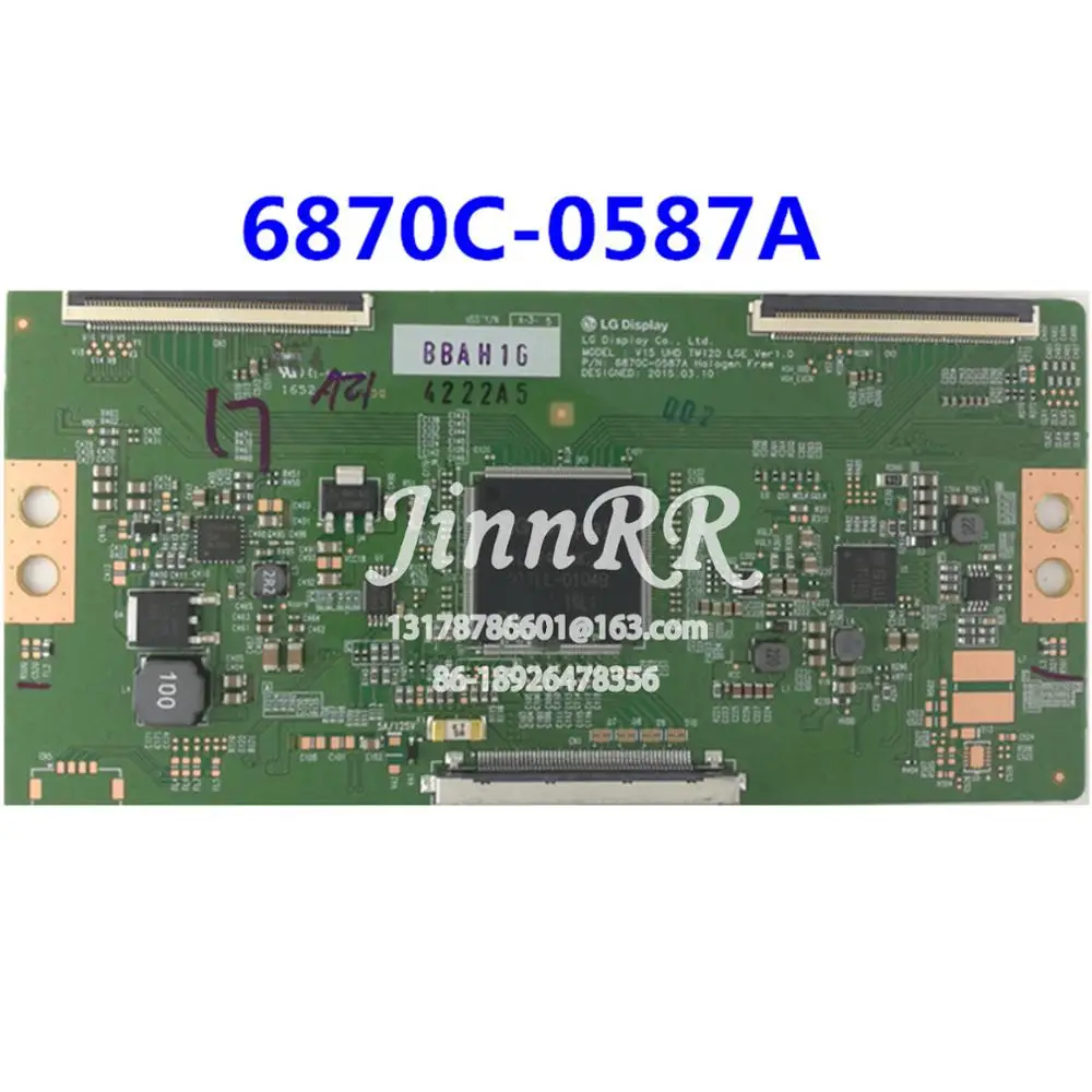 

Материнская плата 6870C-0587A для замены V15 UHD TM120 LGE Vey1.0, логическая плата, строгий тест, гарантия качества 6870C-0587A