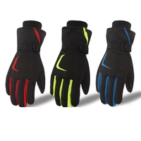 cotton sports cycling gloves touch screen waterproof and windproof outdoor ski riding gloves breathable non slip palm sports