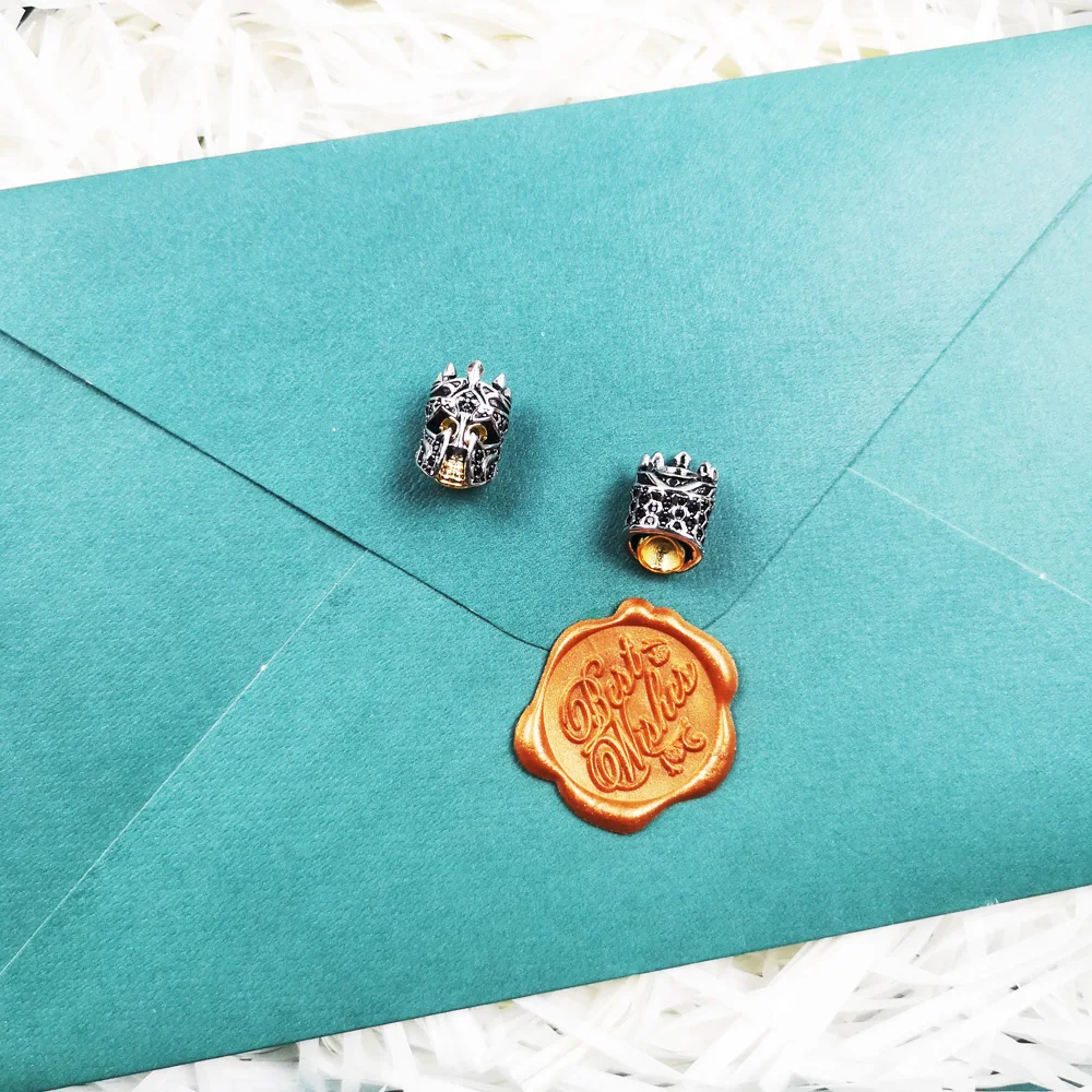 Бусины Череп рыцарь браслеты из стерлингового серебра 925 пробы 2021 новые летние