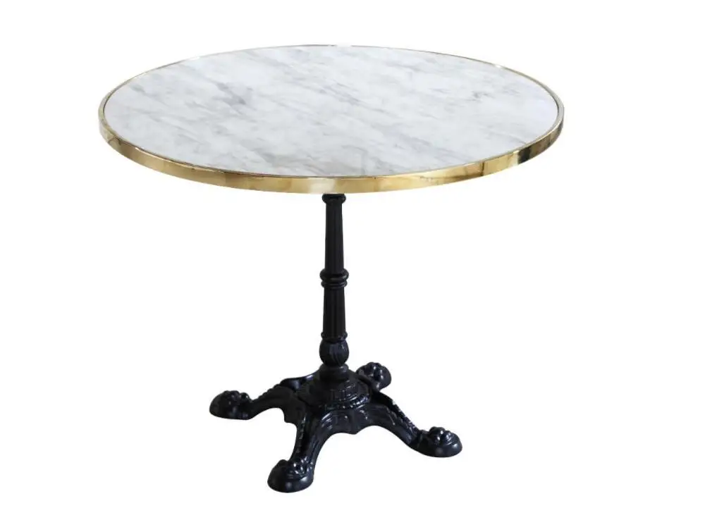 Горячая Распродажа мраморный обеденный стол для ресторанов кафе бистро | Мебель
