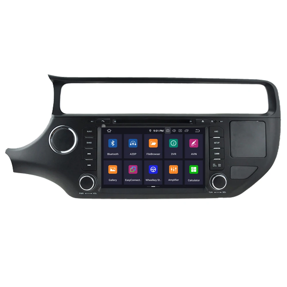 Автомобильный мультимедийный плеер RoverOne для Kia Rio K3 2015 2016 Android 10 Авторадио DVD Радио