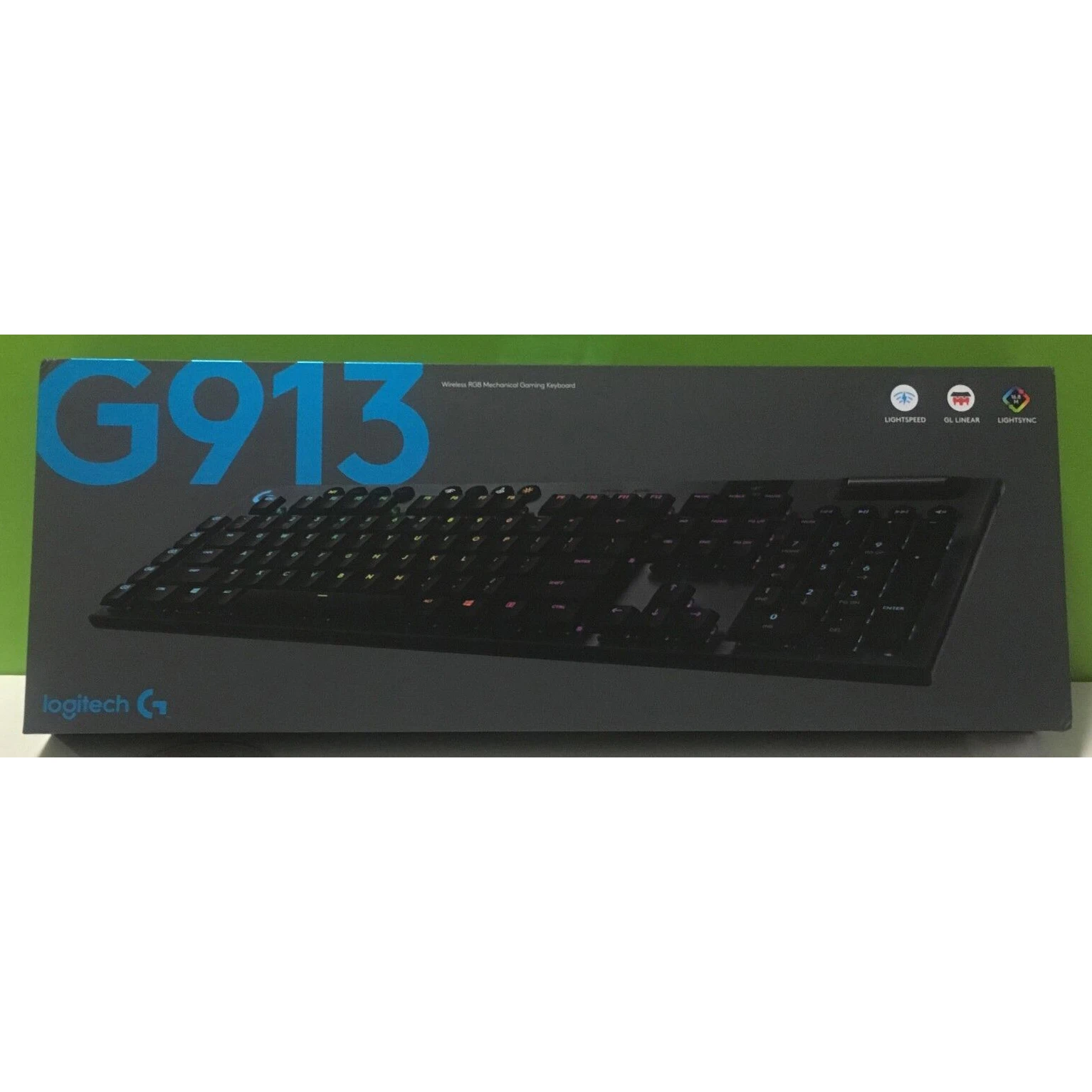 Беспроводная Механическая игровая клавиатура Logitech G913 LIGHTSPEED Bluetooth RGB подсветка