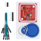 Бесплатная доставка; Набор из 10 шт.лот PN532 NFC RFID Беспроводной модуль V3 пользователя наборы считыватель писатель режим IC S50 карта PCB Attenna I2C IIC SPI Су