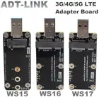 ТАВ Новый NGFF M.2 ключ B USB3.0 плата адаптера 4G5G LTE модуль 3042 3052 WWAN карты большой Volatge USB2.0 Mini-PCIe Riser Card