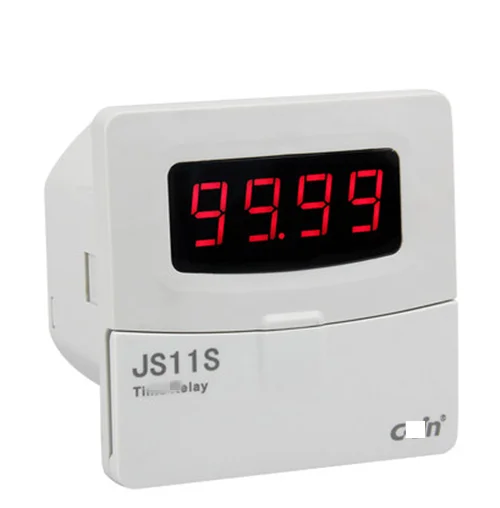 

JS11S (DH11S) digital time relay AC220V AC380V (delay: 0.01s～99990h adjustable)