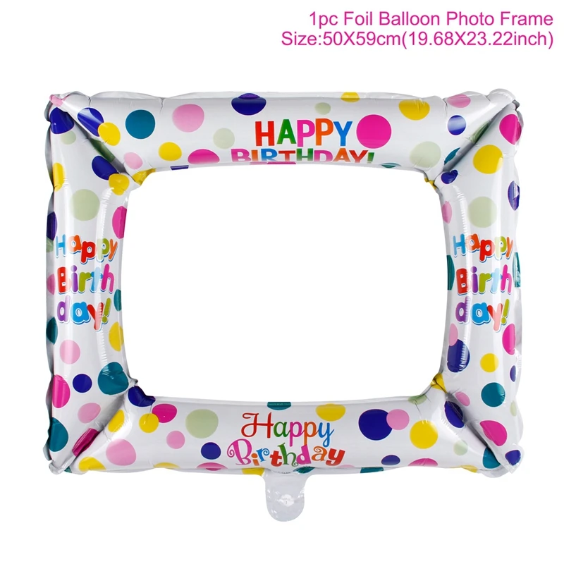 photo frame 3 FENGRISE бумага забавные для фотобудки рамка фото стенд реквизит рамка для дня рождения Дети Семья Свадебные украшения события вечерние принадлежности - Цвет: photo frame 3