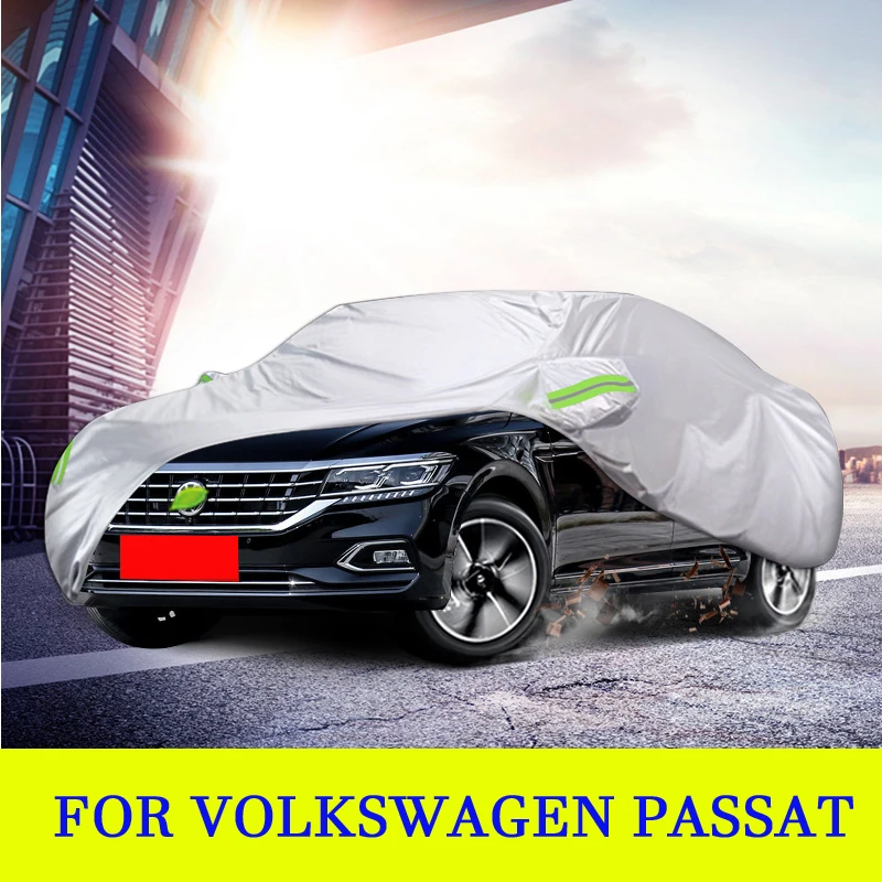 Exterior Car Cover Outdoor Protection Full Car Covers Snow Cover Sunshade Waterproof for 2015-2021 B8 Volkswagen Passat