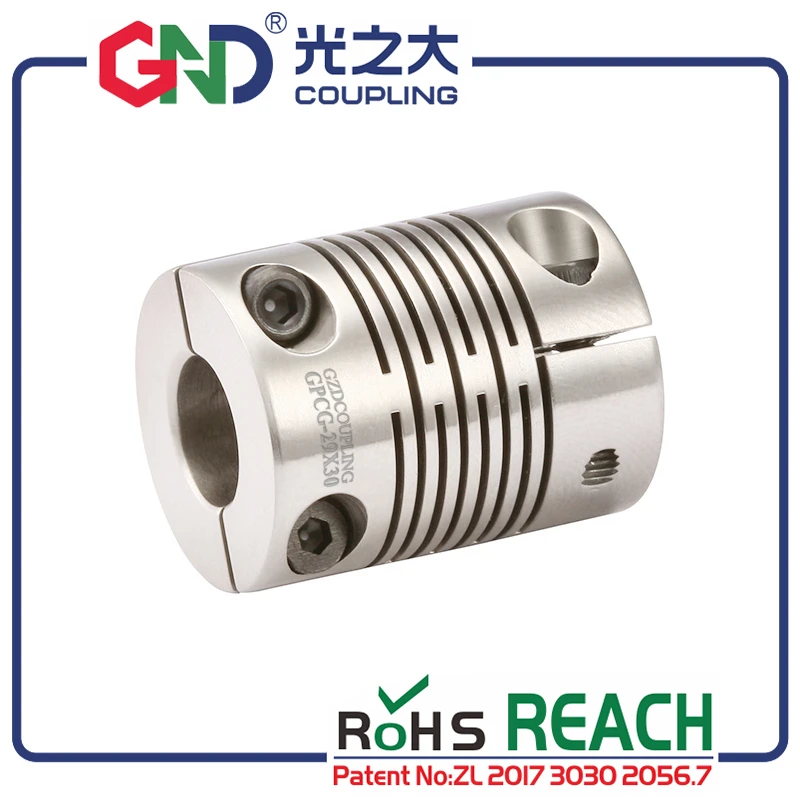 GND муфта вала из нержавеющей стали электрический двигатель шаговый балка Гибкая