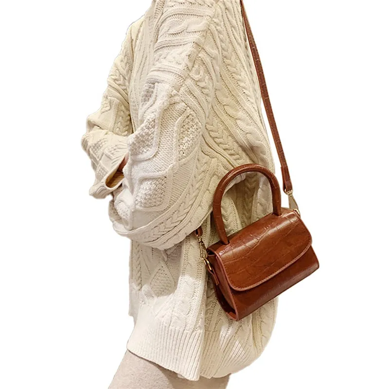 Women Frauen Taschen Geldbörse Leder Handtasche PU Messenger Bag Cross Body Shoulder Handbag |