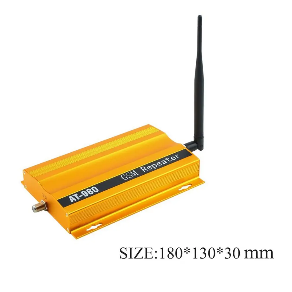 

900mHz Mobile Phone Signal Booster Repeater Amplifier Aerial Full-Duplex Single-Port Design AT-980 Signal Enhancement