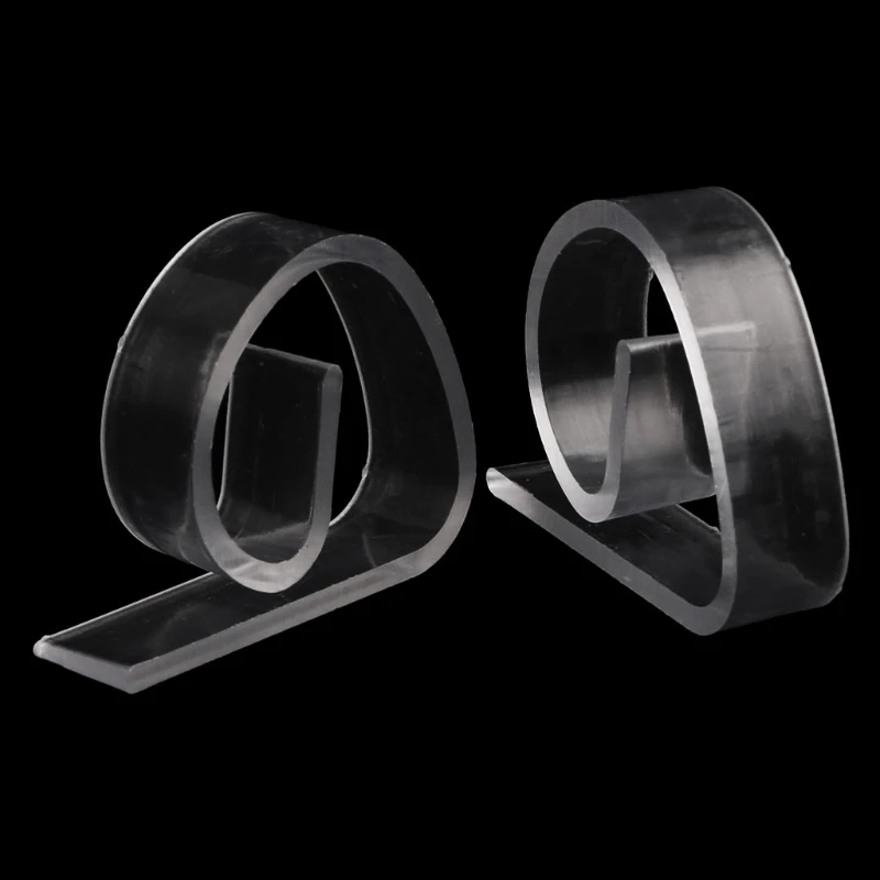 12 шт пластиковые прозрачные скатерти крышки стола зажимы зажим вечерние для