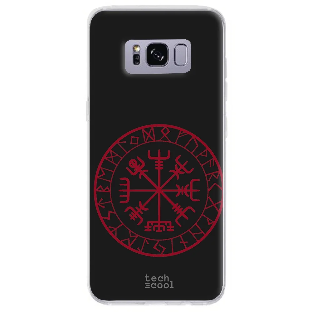 FunnyTech®Чехол для Samsung Galaxy S8 l чехол с символом викингов мифологией нордика целта