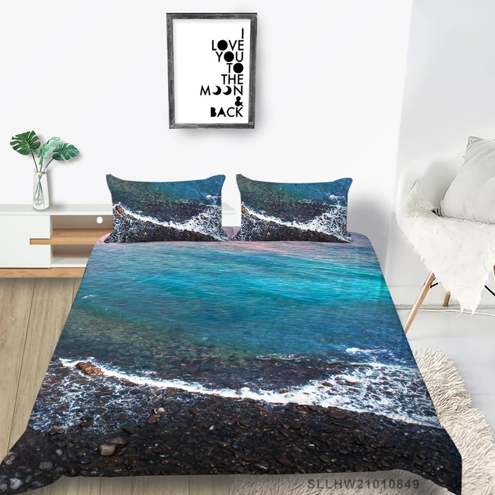 

3D Duvet Cover Set Queen Size Bedding Set Lovely Cartoon Print 2/3 Pcs Highend Bedclothes Room Decor
