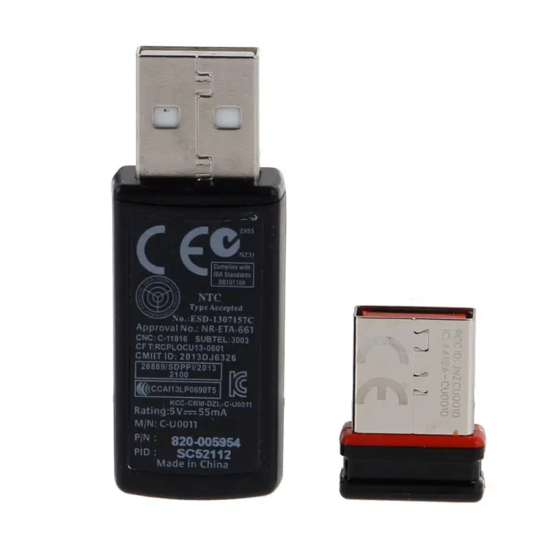 Новый беспроводной usb приемник адаптер для logitech mk220/mk270 X6HB|Аксессуары мышей и