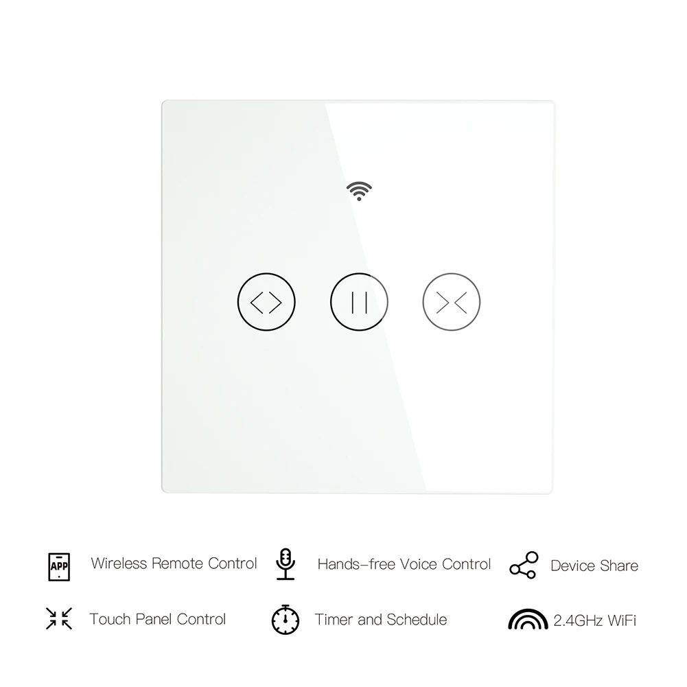 Wi-Fi-переключатель для штор дистанционное управление через приложение голосовое