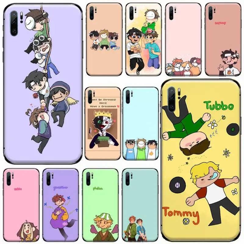 

dream smp anime Phone Case For Huawei honor Mate P 9 10 20 30 40 Pro 10i 7 8 a x Lite nova 5t