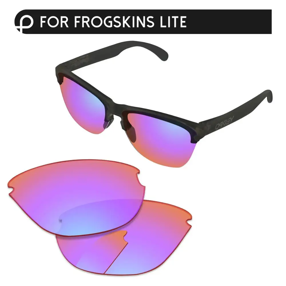 HD Trail PapaViva Сменные линзы для аутентичных солнцезащитных очков Frogskins Lite OO9374 Поляризованные-несколько вариантов - Цвет линз: HD Trail