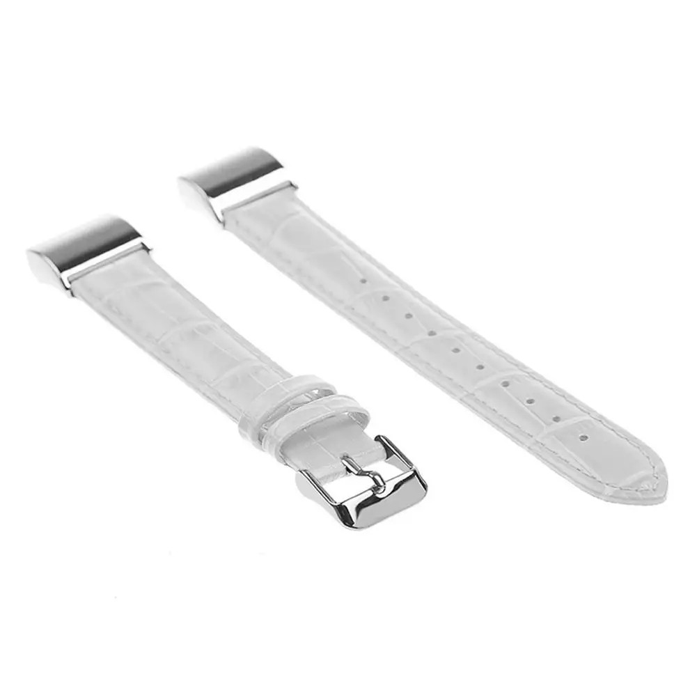 

Strap Replacement Crocodile Pattern Leather Wristband for Fitbit Charge 2 Watch Suitable for Sports Appointments Meetings