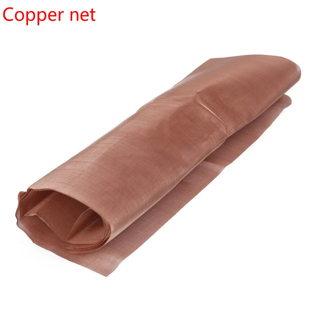 

1 piece of 80 mesh 200 micron 30x90cm copper mesh copper braided wire filter plate mesh copper mesh filter