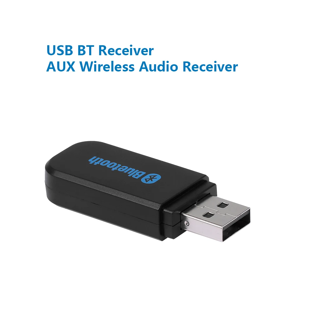 USB беспроводной музыкальный приемник BT конвертер стерео 3 5 мм AUX аудио
