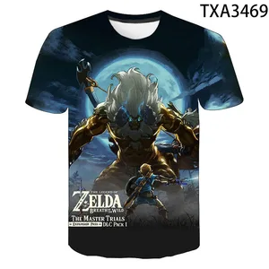 Imported Games Zelda 2020 New Summer 3D T shirt Boy Girl Kids Fashion Streetwear Men Women Children Printed T