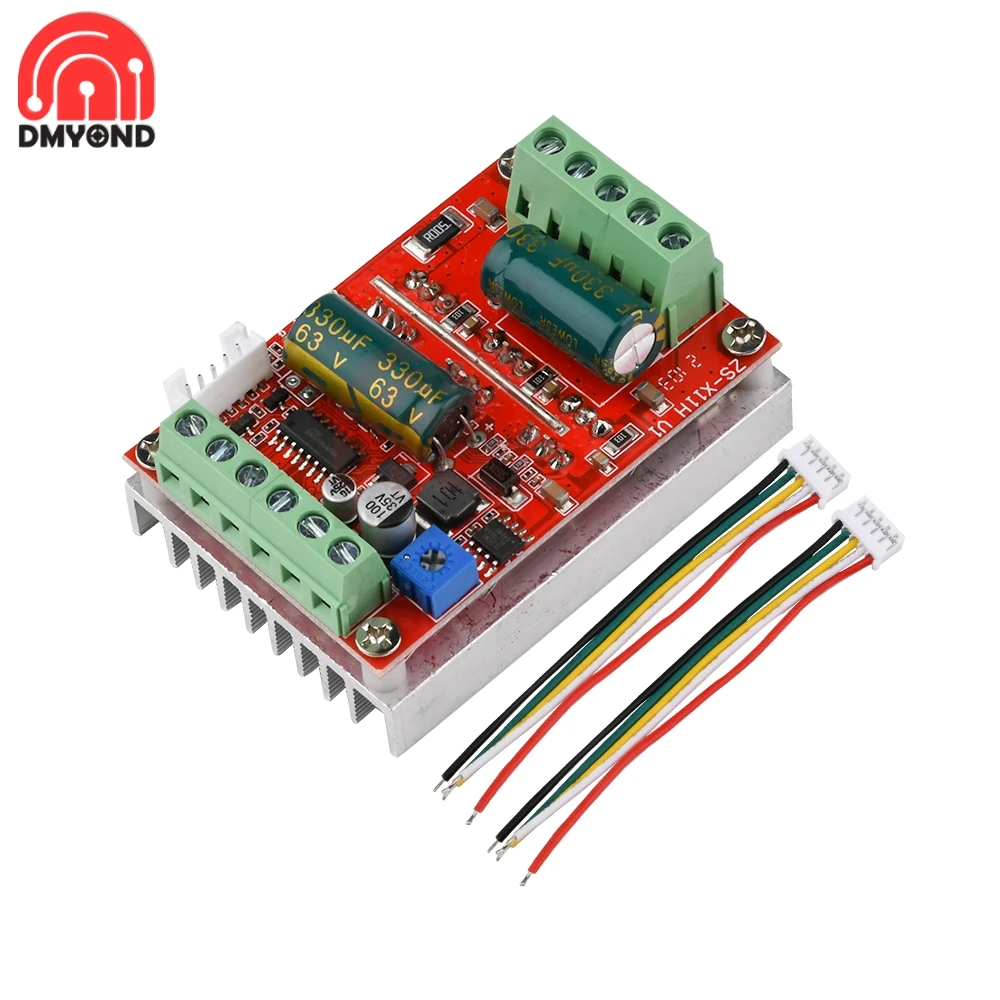DC 12V 24V 48V 400W BLDC трехфазный бесщеточный двигатель постоянного тока PWM Скорость
