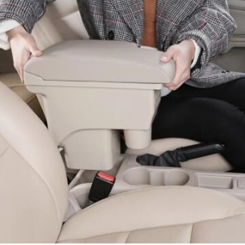 Подлокотник для Ford Focus 2 центральный контейнер хранения USB аксессуары автомобиля