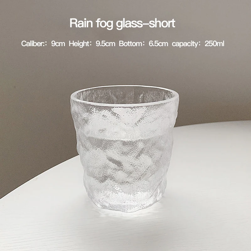 

Bubble Thickened Glass Cups for Coffee Milk Ice Cube Wine Glass Juice Mug Beer Glass Drink Cup Glass Durable Drinkware