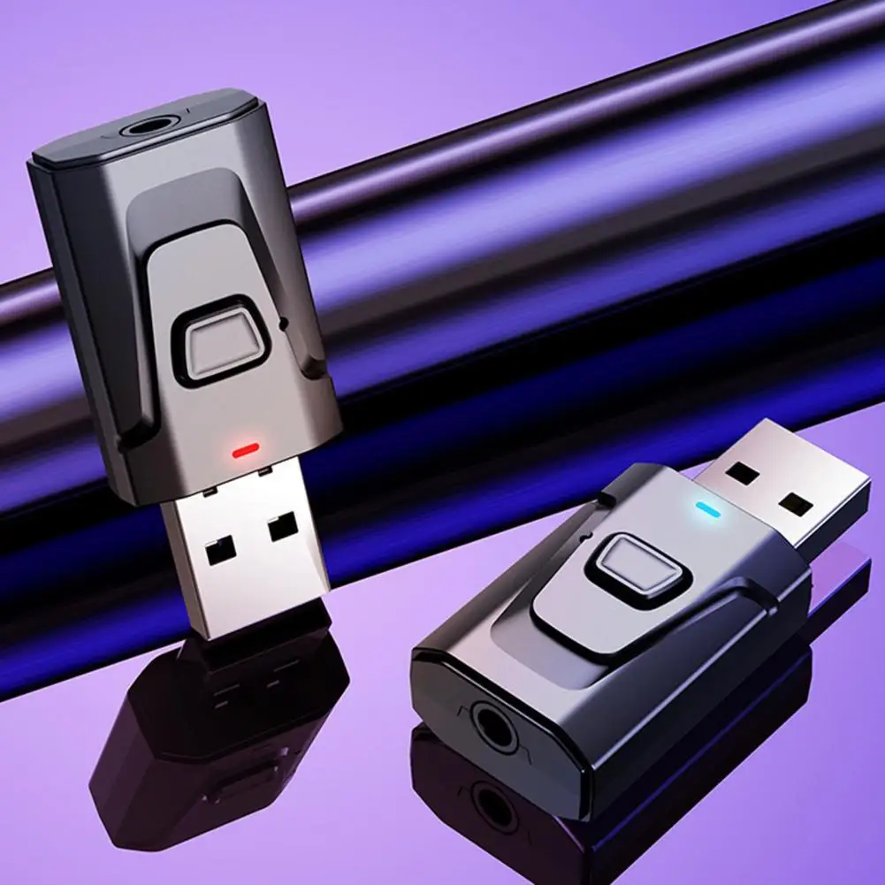 

Bluetooth адаптер приема передачи 4 в 1 Мини ЖК-дисплей USB адаптер для компьютеров офисные принадлежности