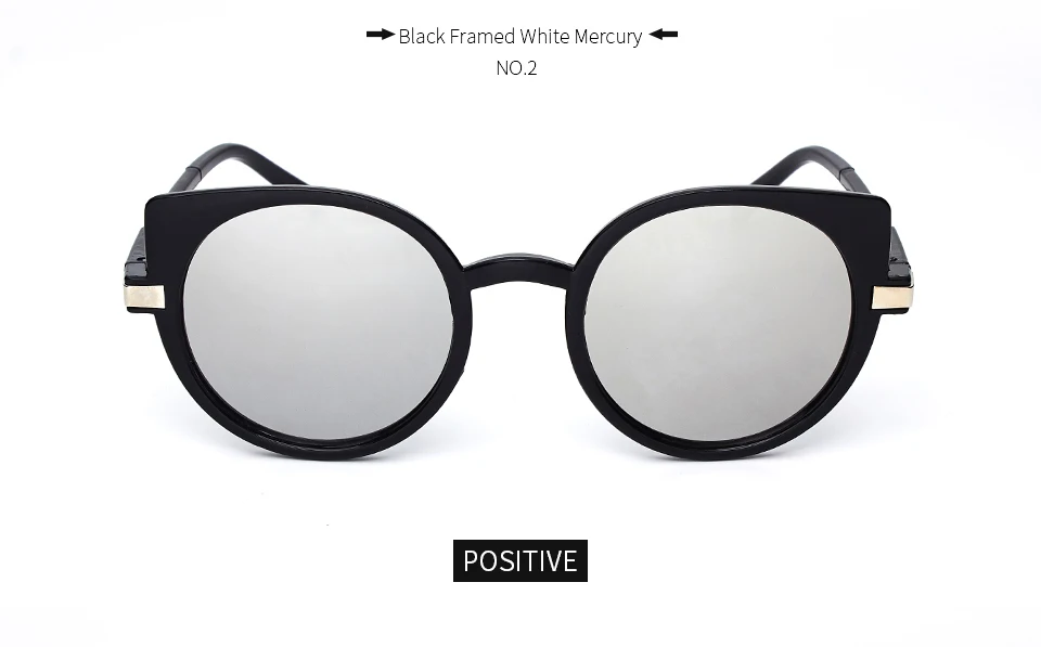 

Vintage Round Sunglasses Women Ocean Color Lens Mirror Sunglasses Female Brand Design Metal Frame Circle Glasses