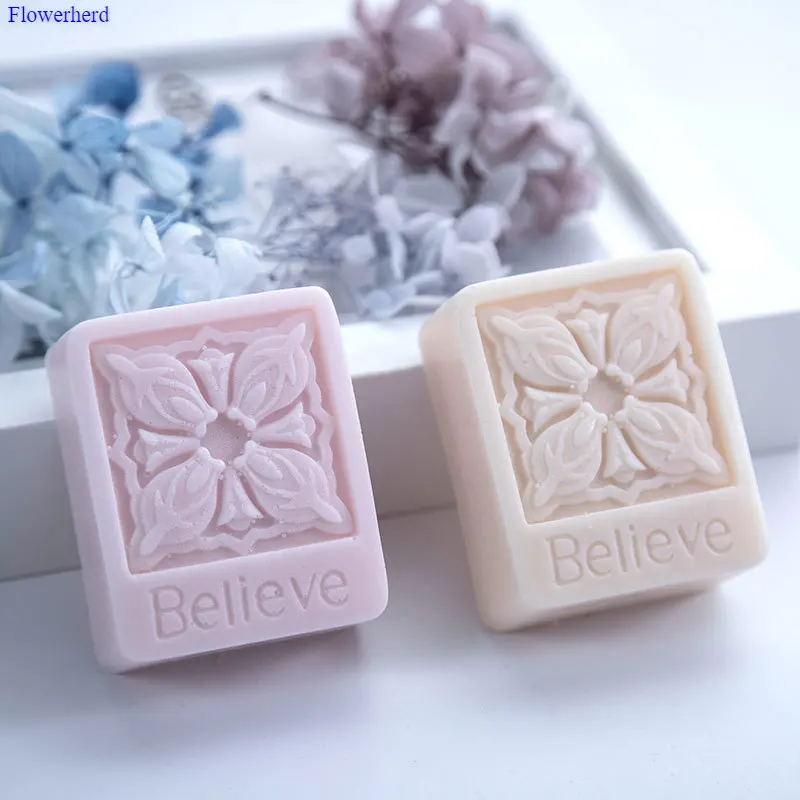 Квадратная силиконовая форма для мыла ручной работы ванны принадлежности