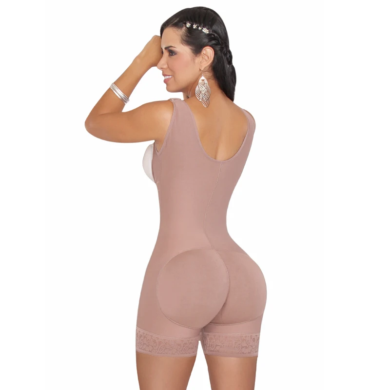 Compression Seamless Fajas Girdle Short With High Back fajas colombianas Post Surgery Compression BBL Stage 2