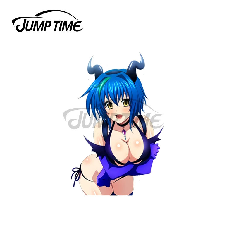 JumpTime 13x4 см с рисунком из аниме High School DxD Jake сексуальная девушка ван автомобиля Стикеры багажник мотор Ноутбук наклейка в виде Окна Windows Виниловая пленка для оклеивания автомобилей, Обёрточная бумага