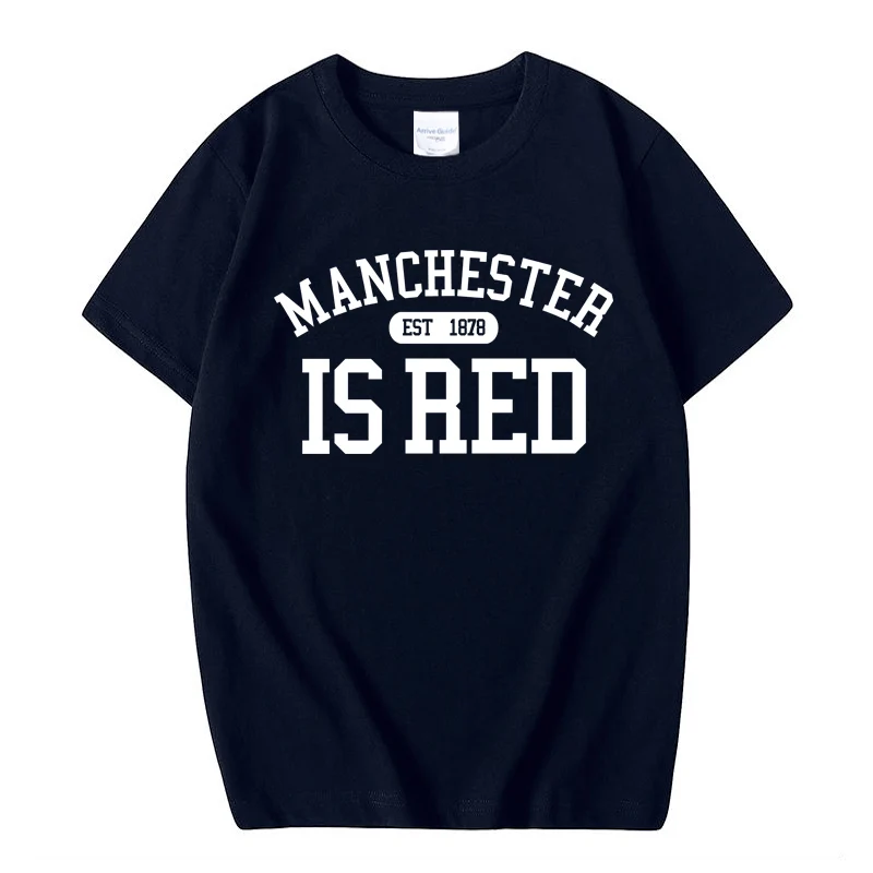 Новый Соединенного Королевства красного цвета с буквенным принтом Футболка Для