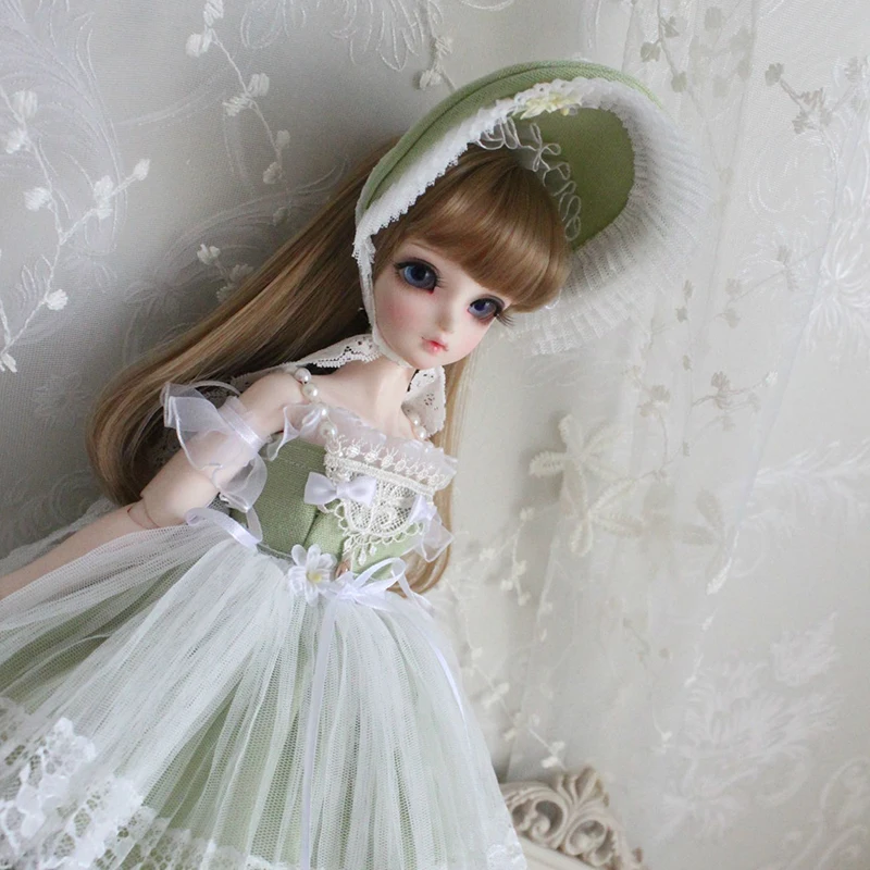 Кукольная одежда 1/6 1/4 Кукла платье костюм для BJD аксессуары кукол SD шляпа BB