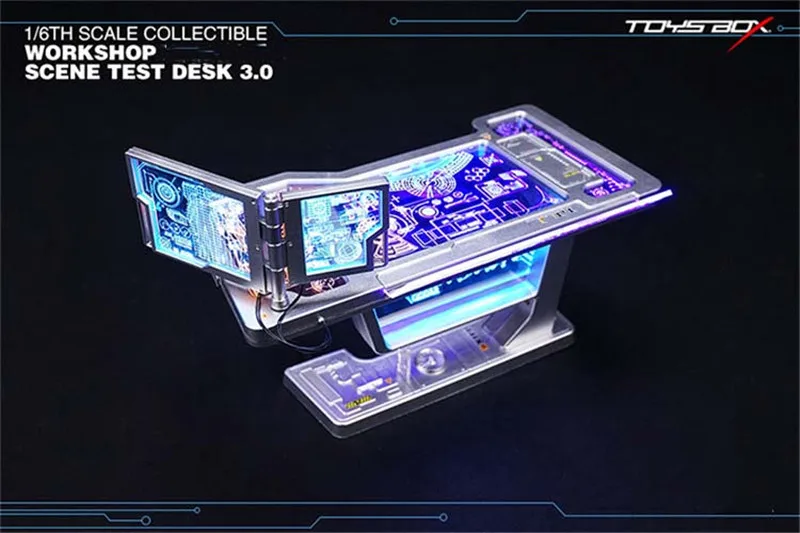 В наличии 1/6 аксессуар для создания рисунков Рабочий стол тестирования сцены 3 0 12