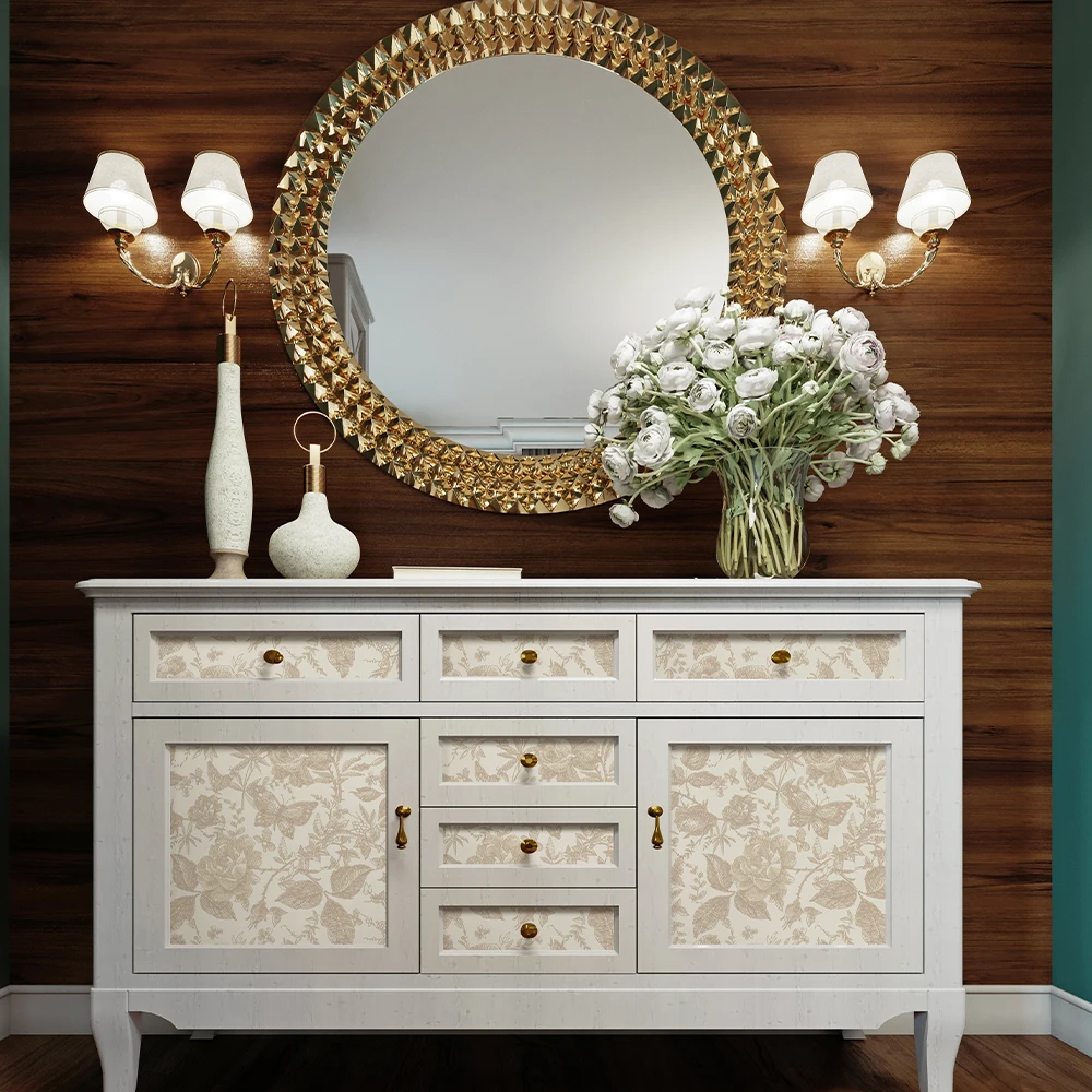 funlife® 40x160cm modern design wall stickers bathroom kitchen wardrobe stickers self adhesive peel and stick pvc wall decals free global shippin