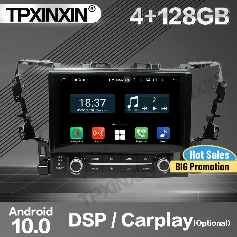 

Автомагнитола Carplay 2 Din, 128 ГГц, стереоприемник Android для Toyota Alphard 2015 2016 2017 2018 DSP GPS Navi Player, аудиоголовное устройство