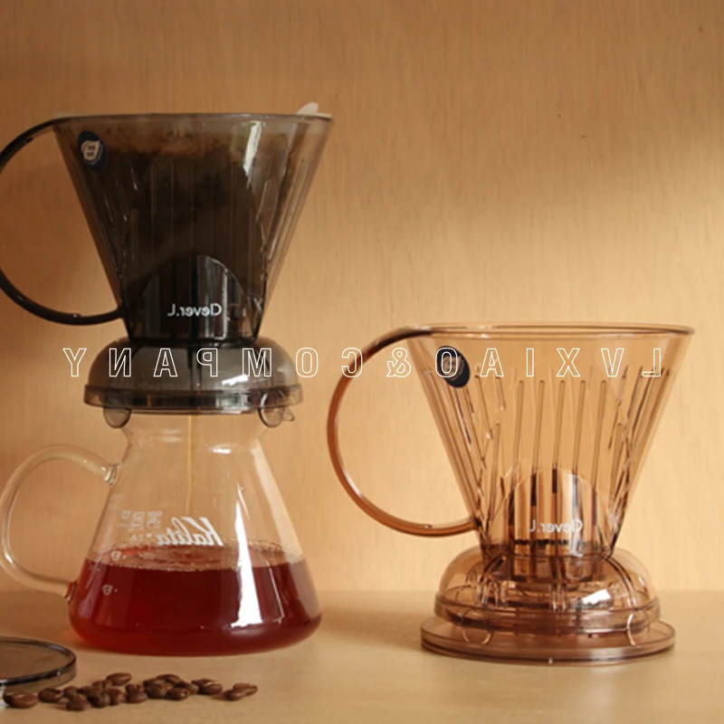 Gotero de inmersi&oacute;n para caf&eacute;, 2-4/4-7 tazas, reutilizable para viaje o uso dom&eacute;stico, perfecto para servir sobre el caf&eacute;-0